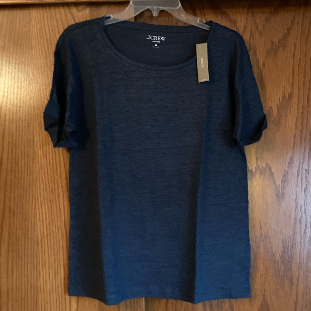 J. Crew Linen Tee